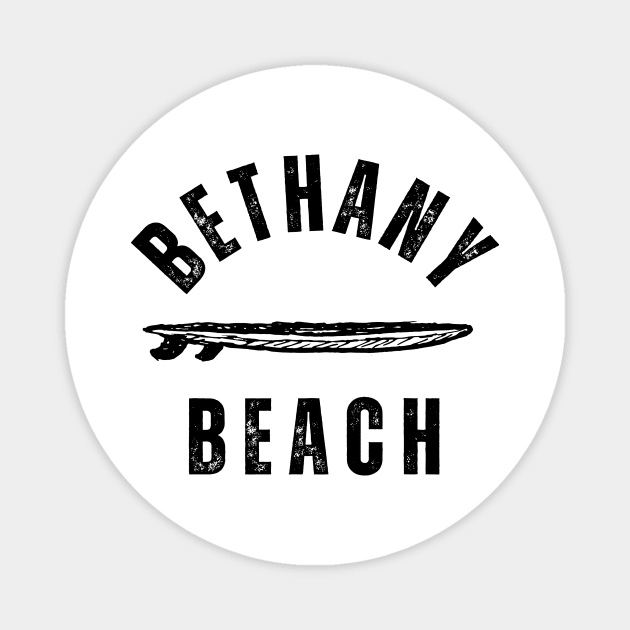 Bethany Beach Surfing Magnet by Rezolutioner